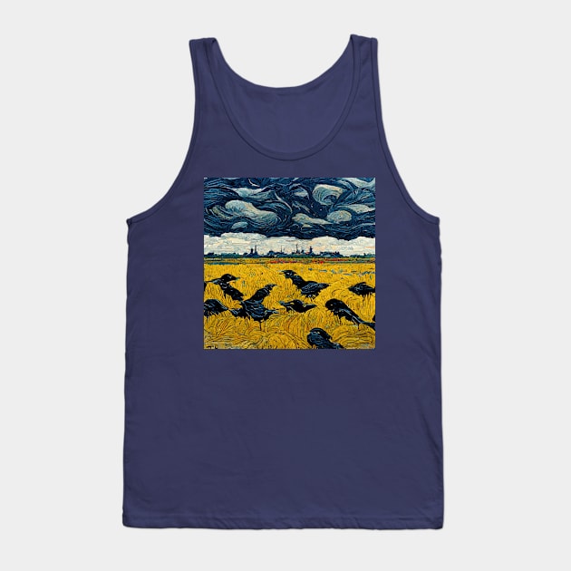 Illustrations inspired by Vincent van Gogh Tank Top by VISIONARTIST
